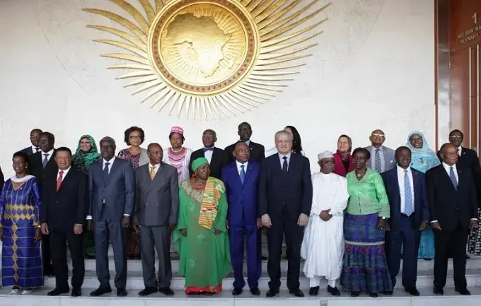 Handover Ceremony between the outgoing and incoming AU Commission