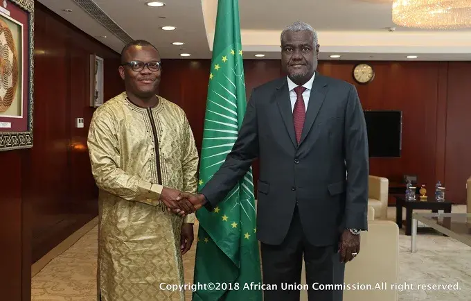 UNFPA Addis Ababa Liaison Office Chief Presents Letter of Credence to the African Union Chairperson